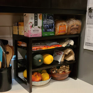  Kitchen Countertop Shelf Rack