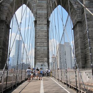 Brooklyn Bridge New York City Aug 