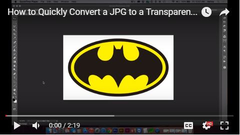 How To Quickly Convert A JPG To A Transparent PNG In Adobe Photoshop