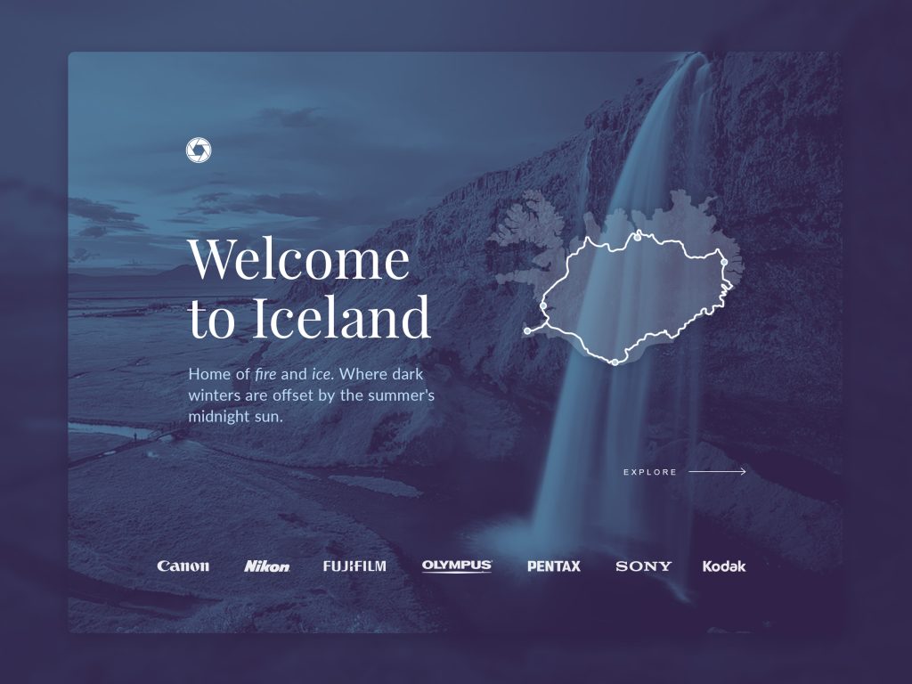 Iceland Mockup