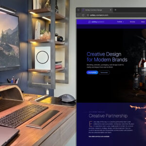 Ashley Cameron Design Website 