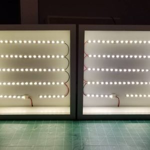 Lightbox Frames Ready For Artwork