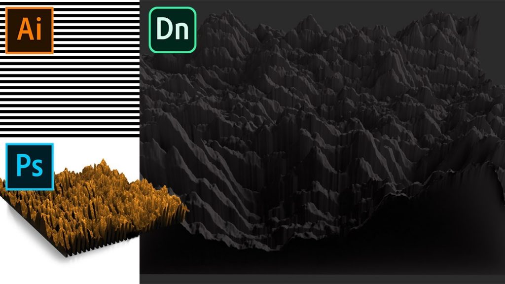 Create An Abstract D Topographic Map In Photoshop For Dimension