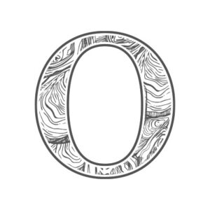 O Texture Logo Oyster Graphic