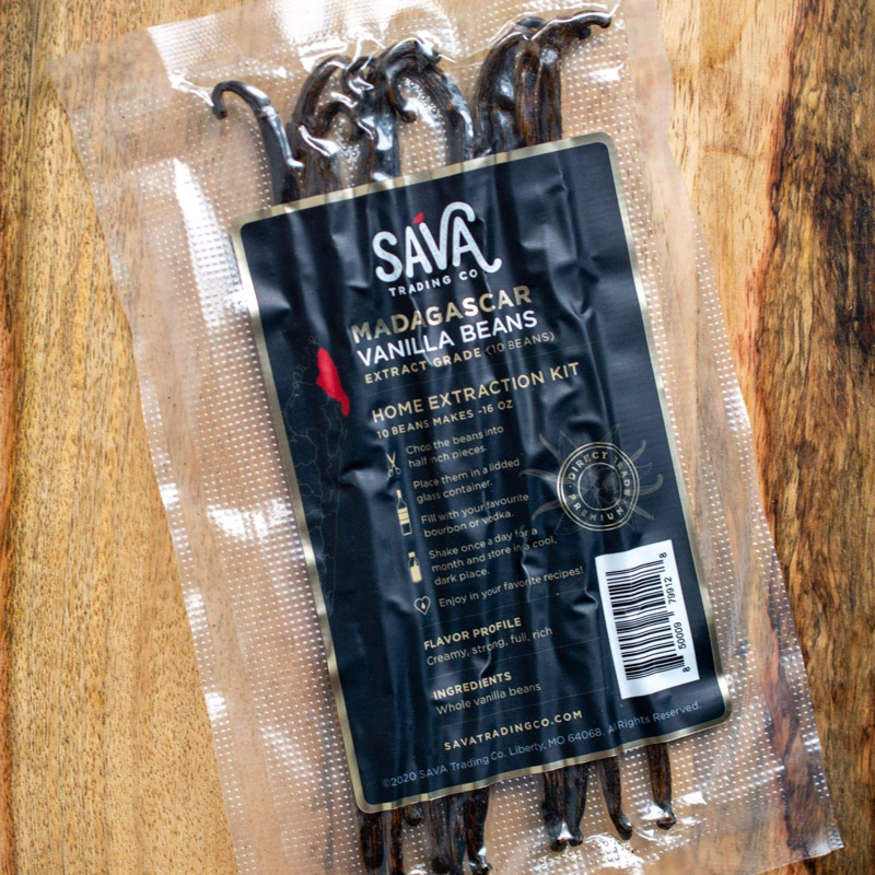 Sava Trading Co Extract Grade Madagascar Vanilla Beans
